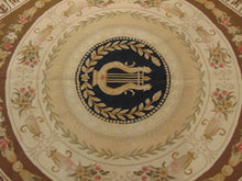 Load image into Gallery viewer, Vintage Handmade French Aubbussan Design Rug E159