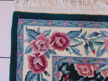Load image into Gallery viewer, Vintage Estate Handmade Buckingham Rug E228