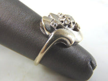 Load image into Gallery viewer, Womens Vintage Estate 14K White Gold Diamond Ring 4.7g E3428