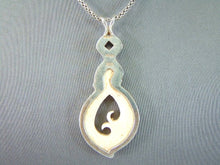 Load image into Gallery viewer, Womens Vintage Estate Sterling Silver Modernist Necklace 12.8g E5567