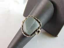 Load image into Gallery viewer, Womens Vintage Estate Sterling Silver Crystal Ring 8.2g E5598