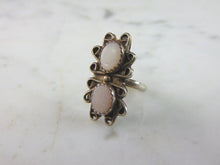 Load image into Gallery viewer, Womens Vintage Estate Sterling Silver Modernist Ring 3.1g E4067