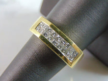 Load image into Gallery viewer, Mens Vintage Estate 18K Yellow Gold Diamond Ring 11.0g E881