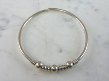 Load image into Gallery viewer, Womens Vintage Estate Sterling Silver Cuff Bracelet 12.3g E4365