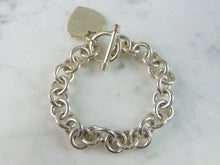 Load image into Gallery viewer, Womens Vintage Estate Sterling Silver Charm Bracelet 43.3g E5780