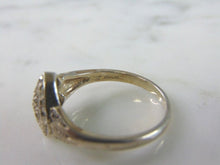Load image into Gallery viewer, Womens Vintage Estate Sterling Silver Heart Ring 4.1g E2300