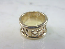 Load image into Gallery viewer, Womens Vintage Estate Sterling Silver Modernist Ring 11.2g E2317