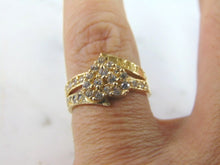 Load image into Gallery viewer, Womens 14K Yellow Gold CZ Heart 2020 Class Ring 3.2g E3440