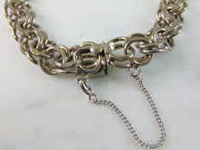 Load image into Gallery viewer, Womens Vintage Estate Sterling Silver Bracelet 25.9g E5030