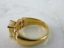 Load image into Gallery viewer, Womens Vintage Estate 18K Yellow Gold Diamond Ring 7.7g E2347
