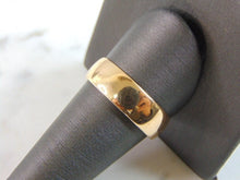 Load image into Gallery viewer, Mens Vintage Estate 14K Yellow Gold Band Wedding Ring 5.1g E2358