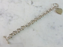 Load image into Gallery viewer, Womens Vintage Estate Sterling Silver Charm Bracelet 43.3g E5780