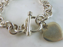 Load image into Gallery viewer, Womens Vintage Estate Sterling Silver Charm Bracelet 43.3g E5780