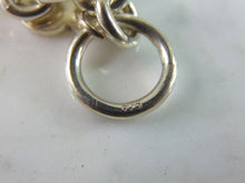 Load image into Gallery viewer, Womens Vintage Estate Sterling Silver Charm Bracelet 43.3g E5780