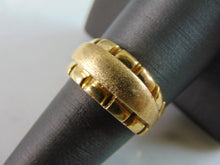 Load image into Gallery viewer, Womens Vintage Estate 18K Yellow Gold Modernist Ring, 10.7g E1709