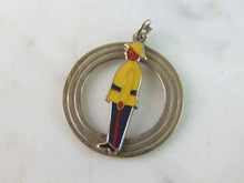 Load image into Gallery viewer, Womens Vintage Estate Sterling Silver Freeport Charm 3.6g E5839
