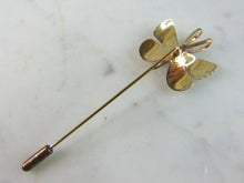 Load image into Gallery viewer, Womens Vintage Estate Gold Tone Sterling Silver Butterfly Pin 3.2g E5842