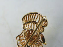Load image into Gallery viewer, Womens Vintage Estate 14K Yellow Gold Poodle Brooch 10.9g E2346