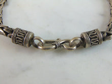 Load image into Gallery viewer, Womens Vintage Estate Sterling Silver Modernist Bracelet 33.5g E5811