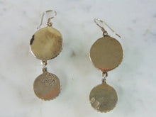 Load image into Gallery viewer, Womens Vintage Estate Sterling Silver Dangle Earrings 21.4g E5905