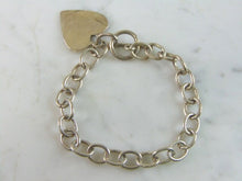 Load image into Gallery viewer, Womens Vintage Estate Sterling Silver Charm Bracelet 19g E5909