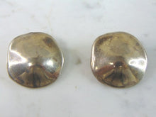 Load image into Gallery viewer, Womens Vintage Estate Sterling Silver Clip On Earrings 22.1g E2160