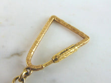 Load image into Gallery viewer, Vintage Estate 18k Yellow Gold Keychain Tag FOB 18.0g  E5041