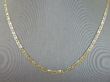 Load image into Gallery viewer, Womens Vintage Estate 14k Mixed Gold Chain Link Necklace 4.4g E5657