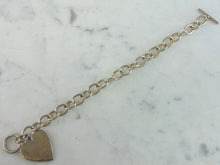 Load image into Gallery viewer, Womens Vintage Estate Sterling Silver Charm Bracelet 19g E5909