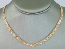 Load image into Gallery viewer, Womens Vintage Estate Sterling Silver Modernist Necklace 25.6g E2175