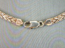 Load image into Gallery viewer, Womens Vintage Estate Sterling Silver Modernist Necklace 25.6g E2175