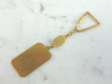 Load image into Gallery viewer, Vintage Estate 18k Yellow Gold Keychain Tag FOB 18.0g  E5041