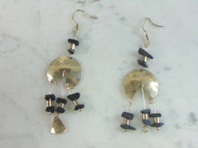 Load image into Gallery viewer, Womens Vintage Estate Sterling Silver Dangle Earrings 15.4g E2398