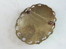Load image into Gallery viewer, Womens Vintage Estate Sterling Silver Siam Brooch 6.7g E2400