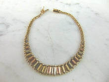Load image into Gallery viewer, Womens Vintage Estate 14k Multi Tone Gold Bracelet 7.7g E5217