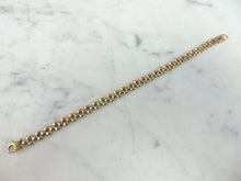 Load image into Gallery viewer, Womens Vintage Estate 14k Multi Tone Gold Bracelet 7.2g E5232