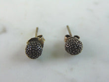 Load image into Gallery viewer, Womens Vintage Estate Sterling Silver Earrings 1.5g E2403