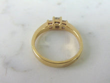 Load image into Gallery viewer, Womens Vintage Estate 14K Yellow Gold Diamond Ring, 4.0g E734