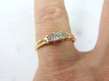 Load image into Gallery viewer, Womens Vintage Estate 14K Yellow Gold Diamond Ring, 4.0g E734