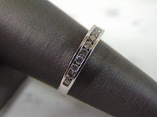 Load image into Gallery viewer, Womens Vintage Estate 10k White Gold Diamond Ring 2.6g #E752