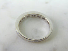 Load image into Gallery viewer, Womens Vintage Estate 10k White Gold Diamond Ring 2.6g #E752