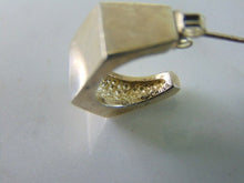 Load image into Gallery viewer, Womens Vintage Estate Fine Silver Modernist Earrings 6.7g E2446