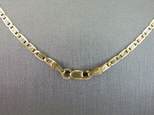 Load image into Gallery viewer, Womens Vintage Estate 14k Mixed Gold Chain Link Necklace 4.4g E5657