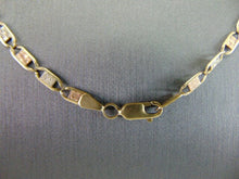 Load image into Gallery viewer, Womens Vintage Estate 14k Mixed Gold Chain Link Necklace 12.5g E5741