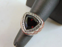 Load image into Gallery viewer, Womens Vintage Estate Sterling Silver Multi Stone Ring 14.4g E3138