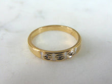 Load image into Gallery viewer, Womens Vintage Estate 14k Yellow Gold Modernist Ring 2.2g E2122