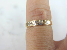 Load image into Gallery viewer, Womens Vintage Estate 14k Yellow Gold Modernist Ring 2.2g E2122