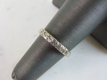 Load image into Gallery viewer, Womens Vintage Estate 14k White Gold Diamond Ring 2.4g E5056
