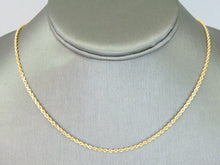Load image into Gallery viewer, Womens Vintage Estate 14K Yellow Gold Necklace 8.7g E5845