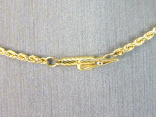 Load image into Gallery viewer, Womens Vintage Estate 14K Yellow Gold Necklace 8.7g E5845